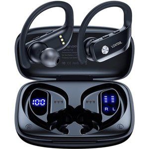 Wireless Earbuds Bluetooth Headphones 48hrs Play Back Sport Earphones